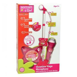 Microfono Girl da palcoscenico con asta regolabile