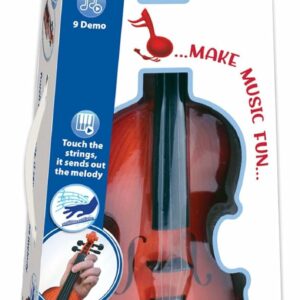 Bontempi | SonicViolin - Violino Elettronico per Esprimere la Tua Armonia Creativa, Arancione