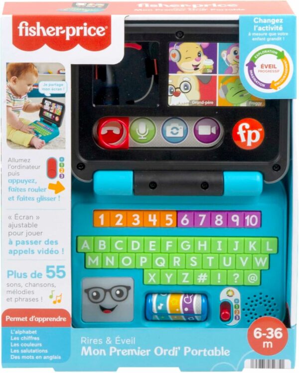 Fisher-Price Ridi e Impara Il Mio Primo Laptop